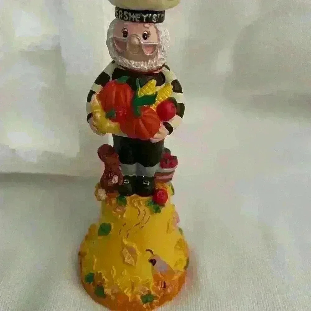 Vintage 2000 Hersheys Chocolate Collectible Kurt Adler Figurines Bell Lot of 3 - Picture 6 of 10